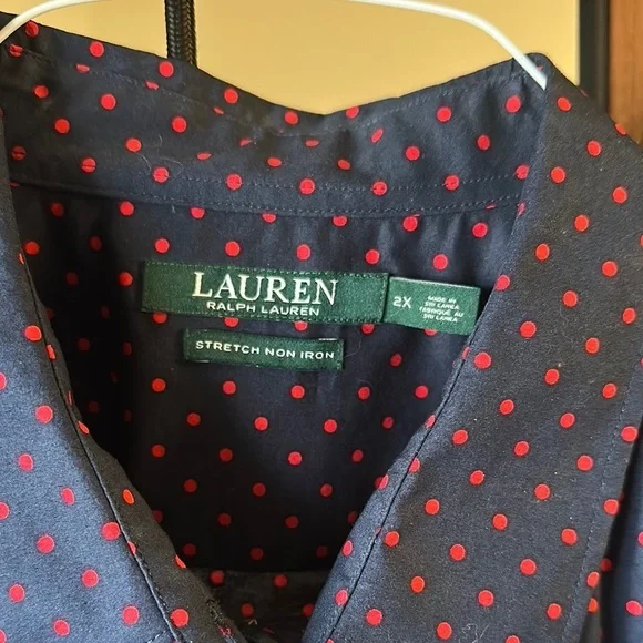 Lauren Ralph Lauren blouse EUC size 2X - Picture 2 of 6
